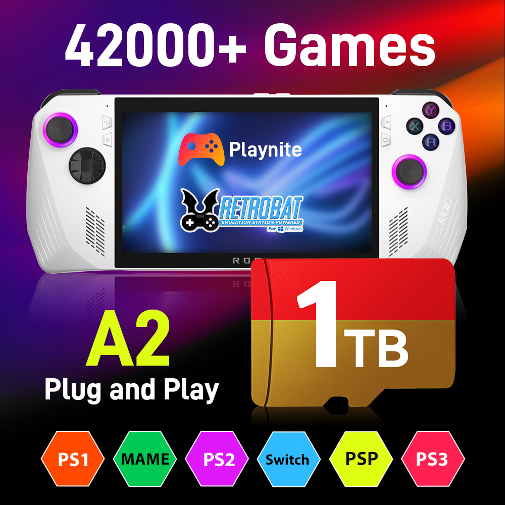 Retro Gaming Mini Pc - Kartu Permainan 1TB dengan 42000+ Game