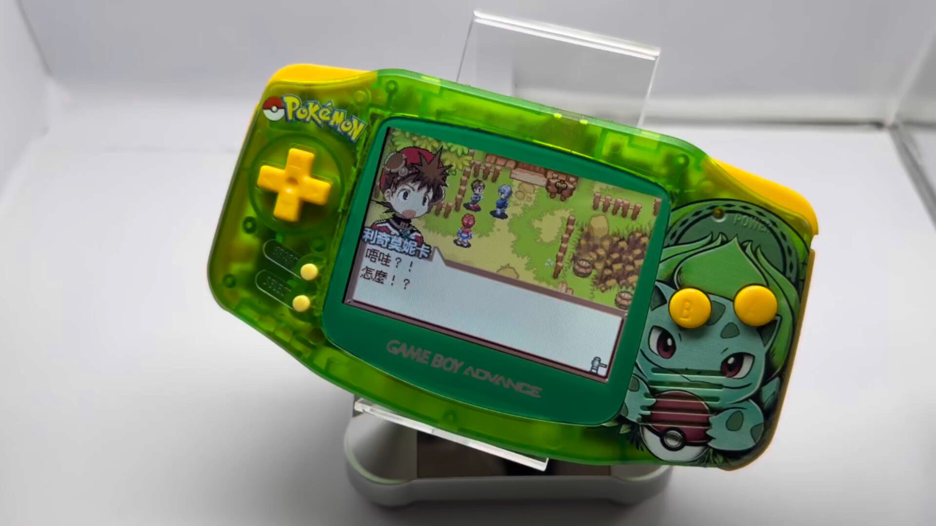 Console Retro Gaming Portable - Pokemon Venusaur GBA Handheld, Layar HD