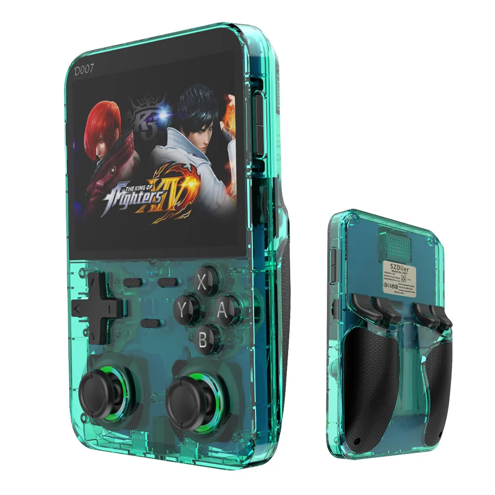 Console Retro Gaming Portable - D007 Konsol Video Game Portabel Layar