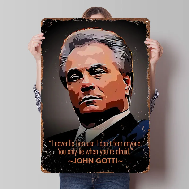 Retro Gaming Quotes - Poster Logam Kutipan Budaya Pop Modern