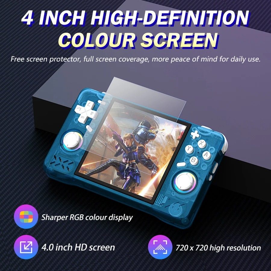 Retro Gaming Handheld Console - Konsol Video Game Genggam Retro XF40H,