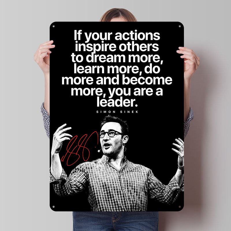 Retro Gaming Quotes - Kutipan Simon Sinek – Poster Cetak