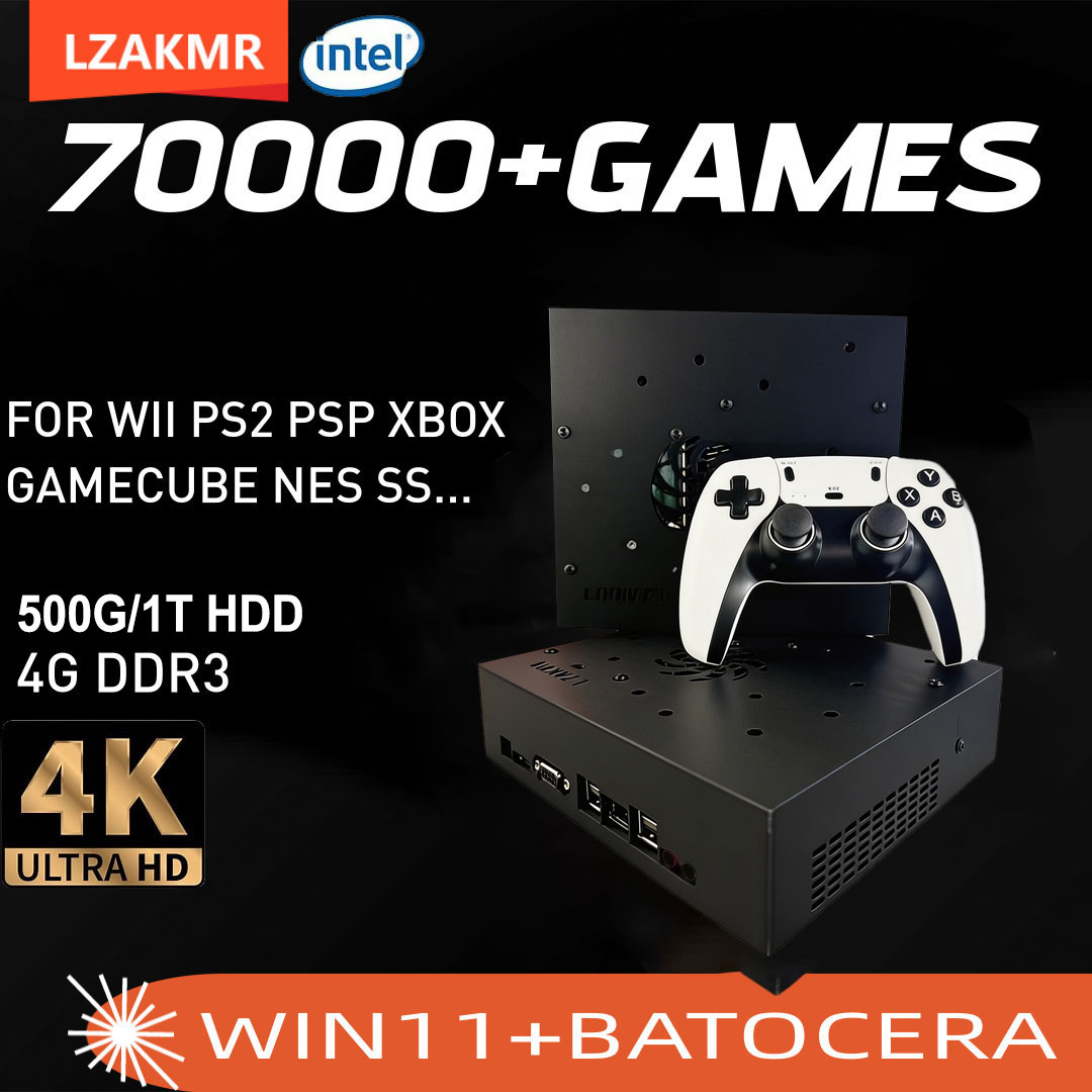 Retro Gaming Mini Pc - Konsol Game Super X8 Pro 70000+