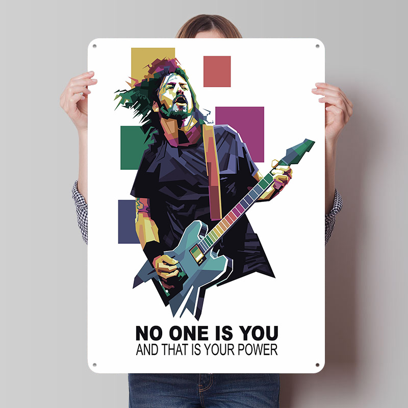 Retro Gaming Quotes - Poster Cetak Kutipan Rockstar, Seni Dinding
