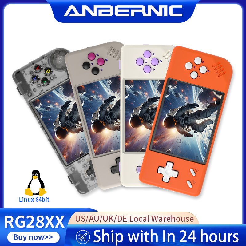 Retro Gaming Design - ANBERNIC RG28XX Konsol Game Genggam Retro