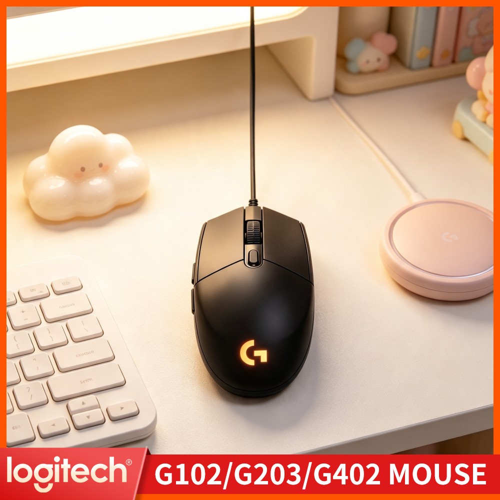 Logitech Mouse G203 - Mouse Gaming Berkabel Logitech G203, Penutup