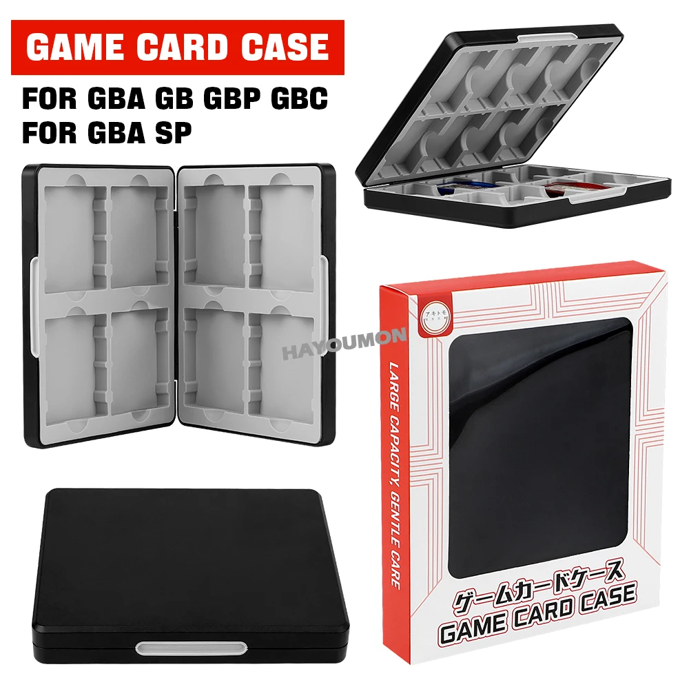 Game Boy Cartridge Holder - Kotak Penyimpanan Kartrid Game Magnetik 8-in-1