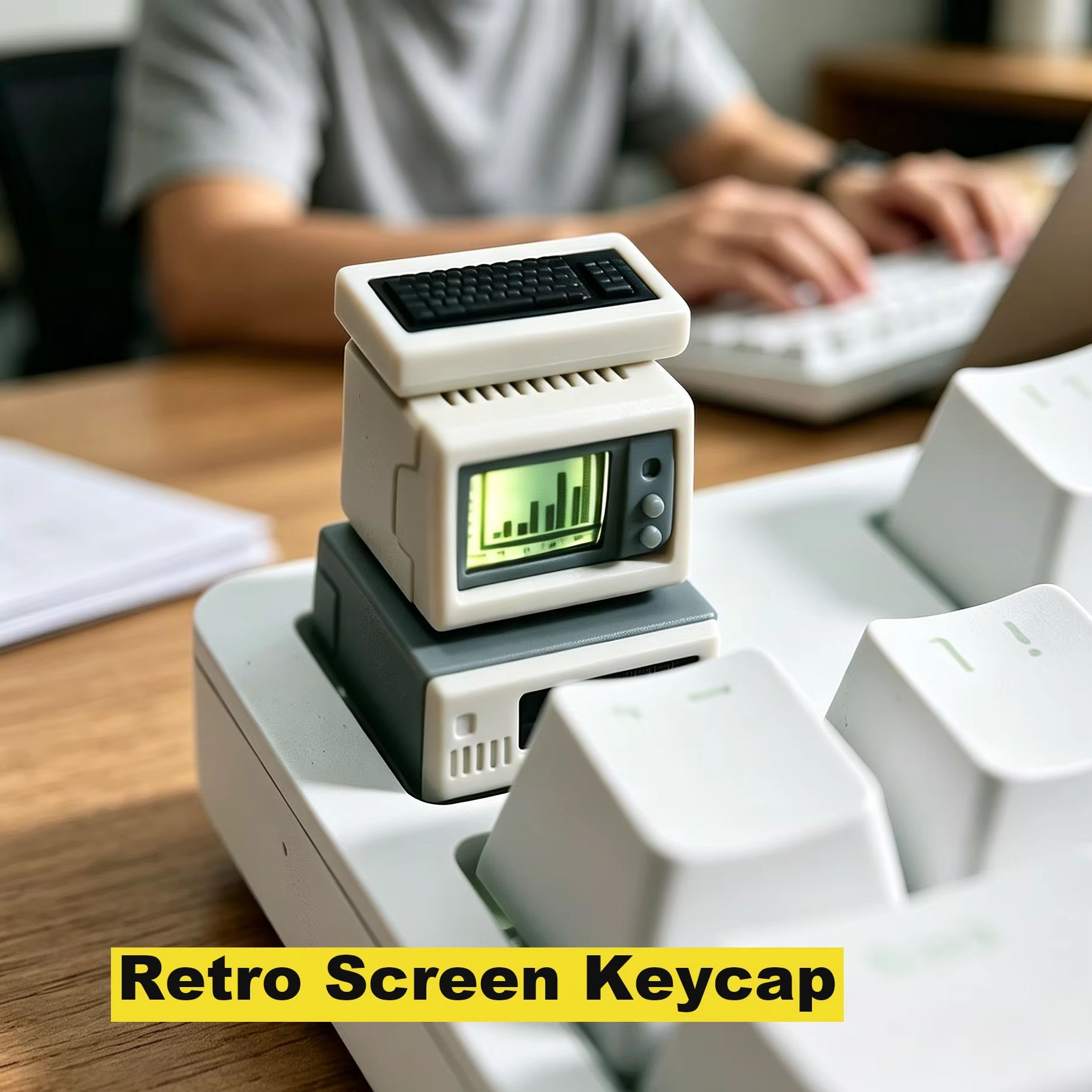 Retro Gaming Expo - Tutup Tombol Komputer Retro dengan Lampu