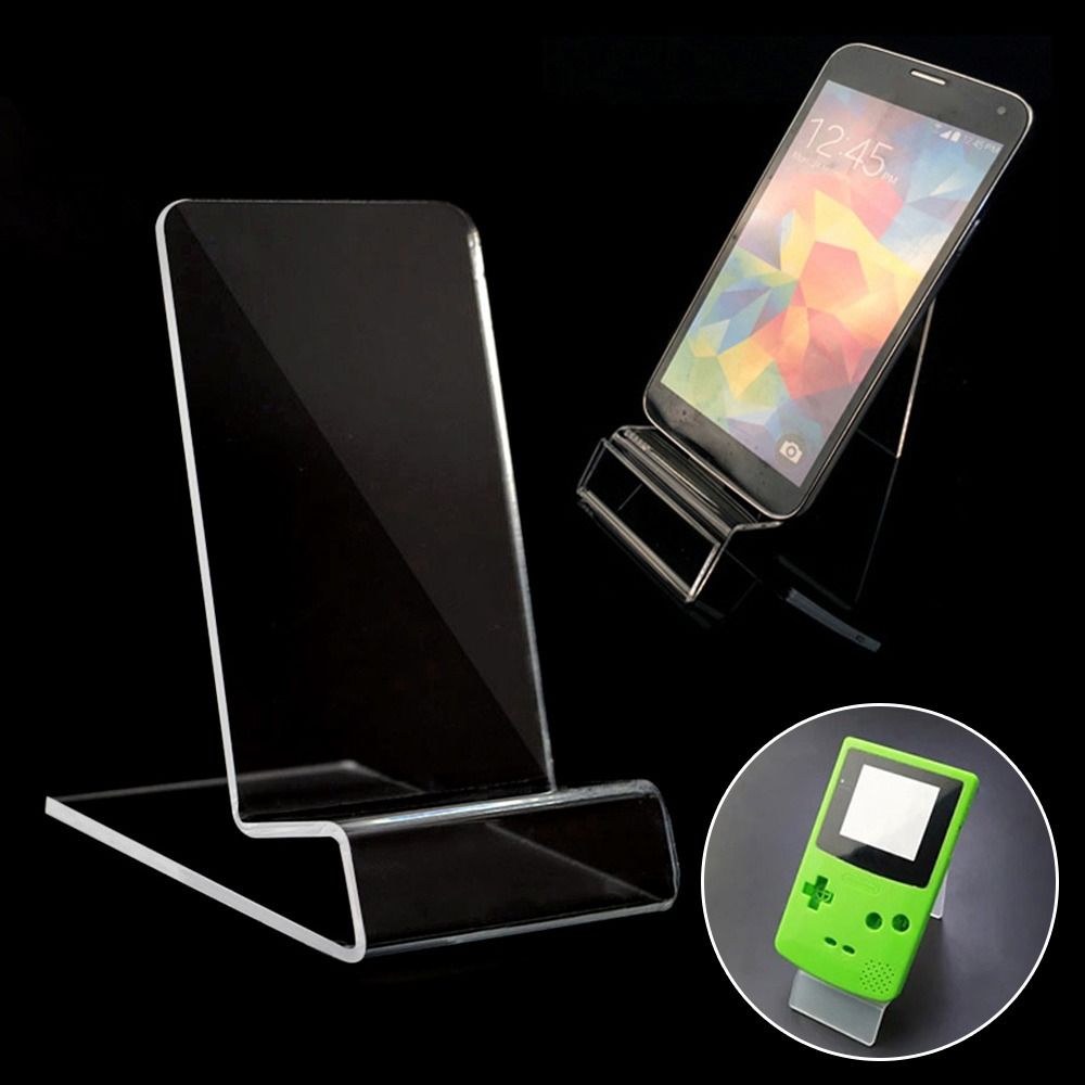 Game Boy Cartridge Holder - Braket Konsol Game Akrilik Transparan, Stand