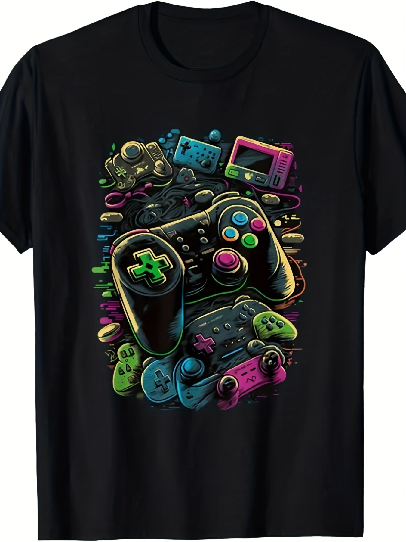 Retro Gaming Icons - Kaos Pria & Unisex Retro Video