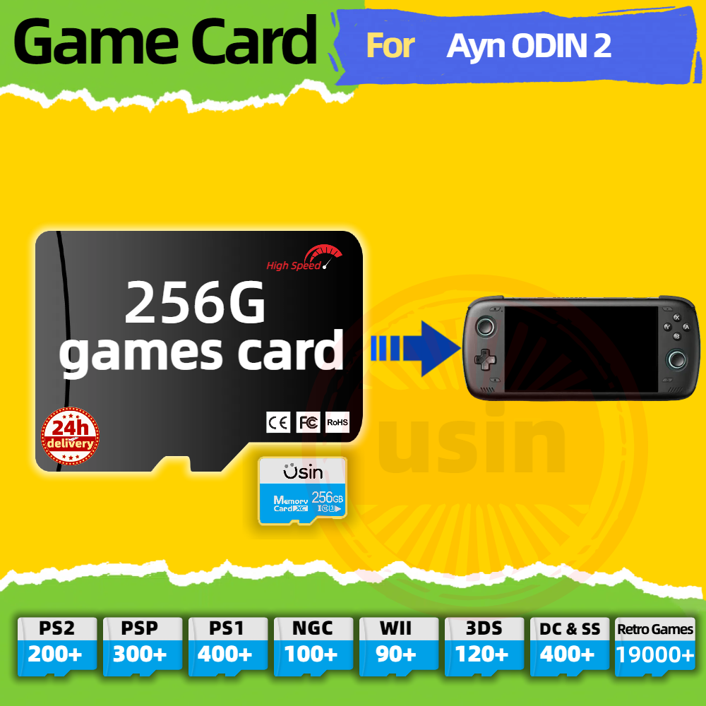 Memory Card Ps1 - Kartu permainan untuk Ayn Odin 2