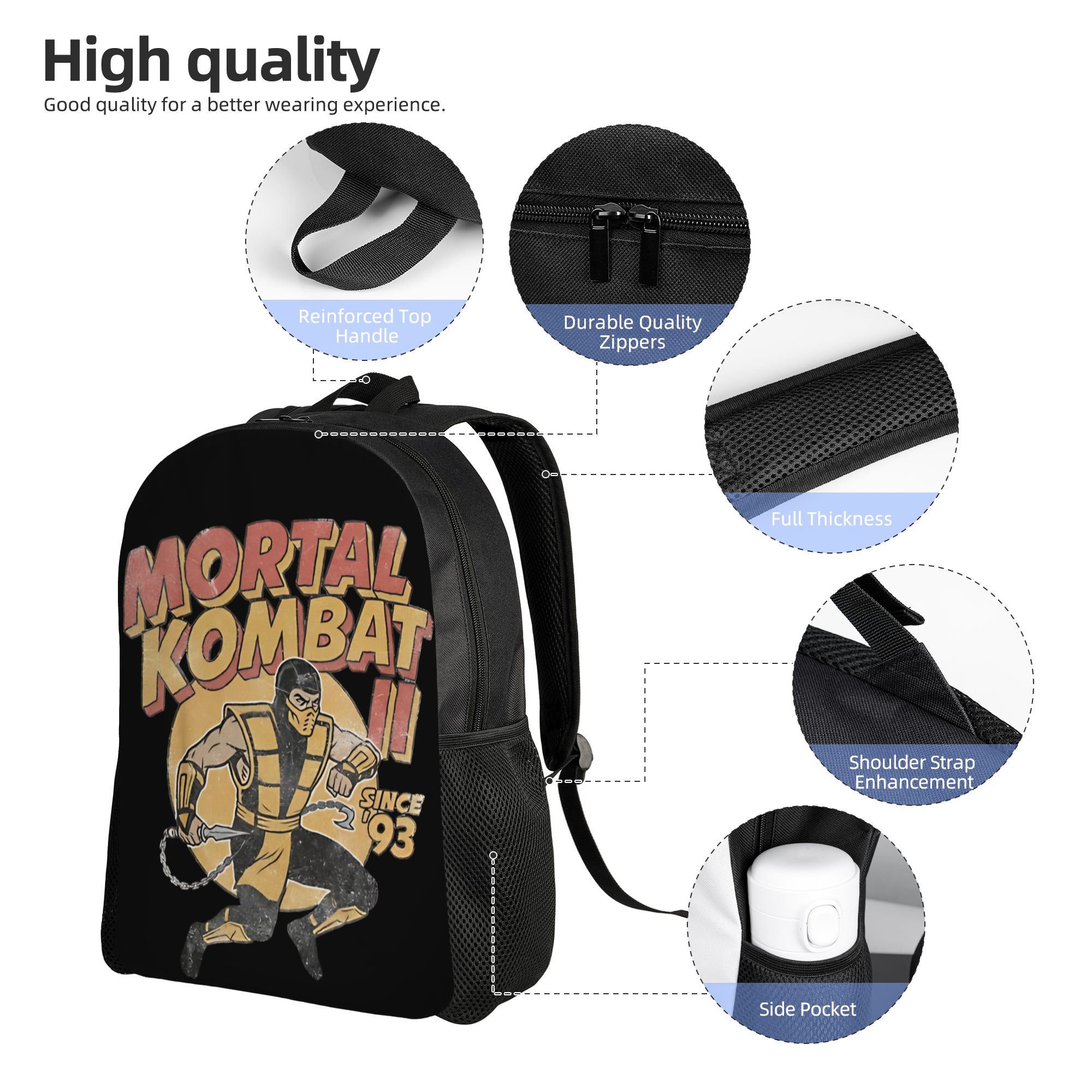 Mortal Kombat II Since '93 Ret - Retro Gaming Icons ulasan dan harga