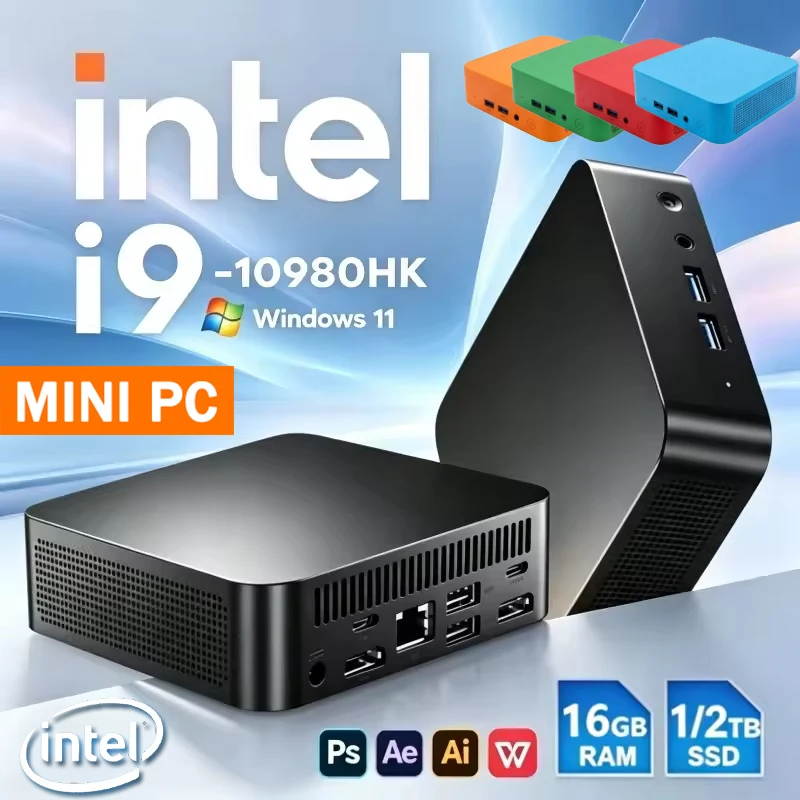 Intel i9 10980HK Mini PC Dual  - Retro Gaming Mini Pc ulasan dan harga