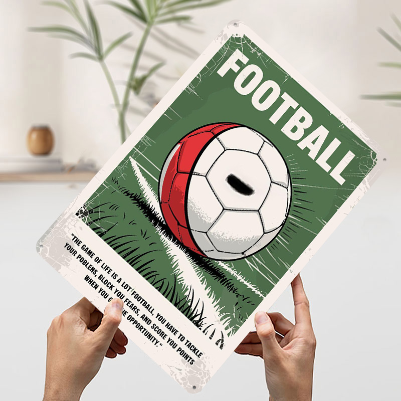 Poster Kutipan Bola Sepak, Sen - Retro Gaming Quotes ulasan dan harga