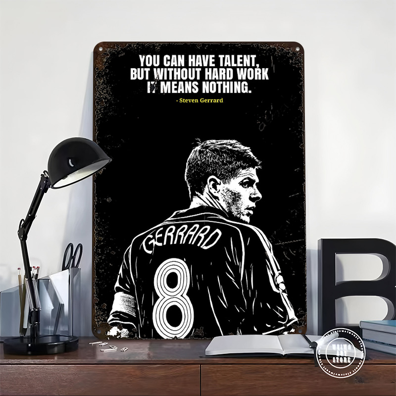 Poster Logam Kutipan Steven Ge - Retro Gaming Quotes ulasan dan harga