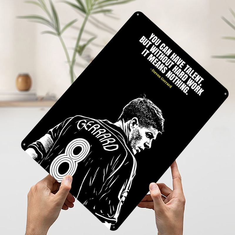 Poster Logam Kutipan Steven Ge - Retro Gaming Quotes ulasan dan harga