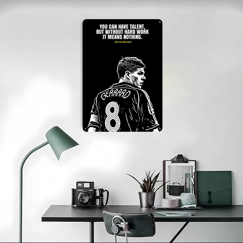 Poster Logam Kutipan Steven Ge - Retro Gaming Quotes ulasan dan harga