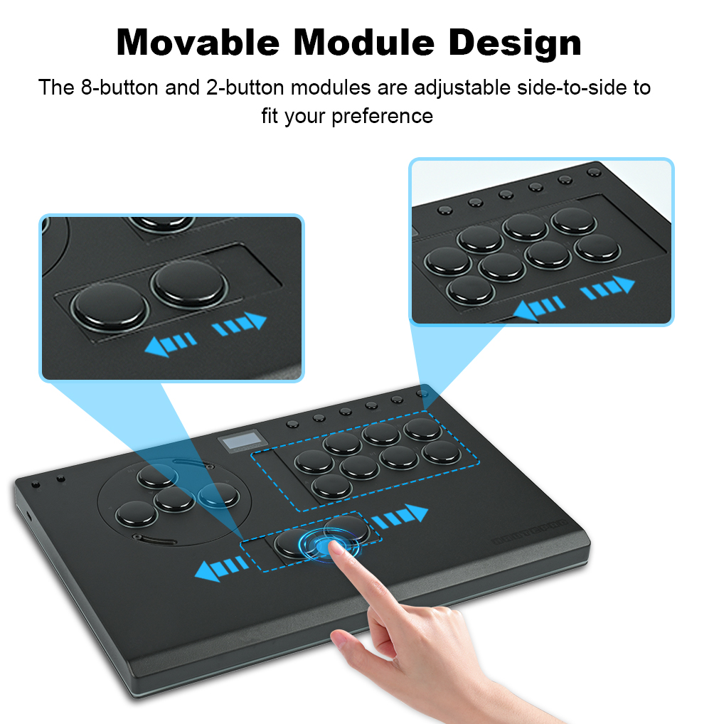 Haute42 X-Move Aluminium Alloy - Arcade Stick Joystick ulasan dan harga