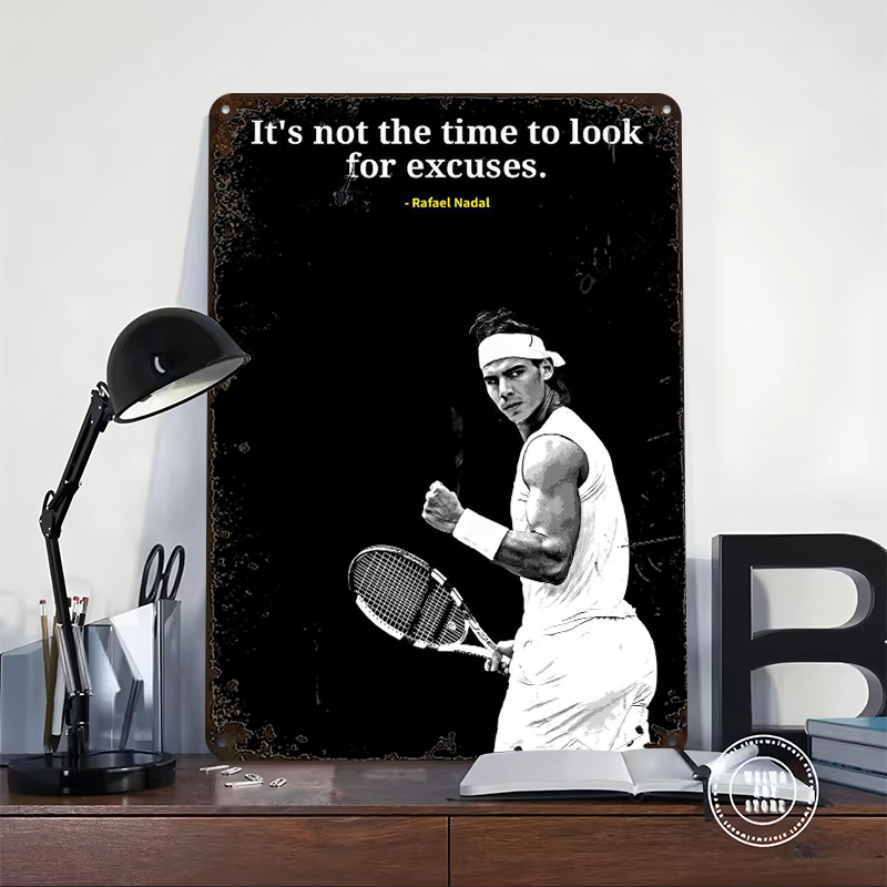 Poster Logam Kutipan Rafael Na - Retro Gaming Quotes ulasan dan harga