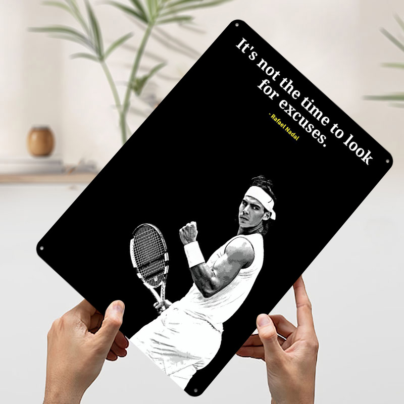 Poster Logam Kutipan Rafael Na - Retro Gaming Quotes ulasan dan harga