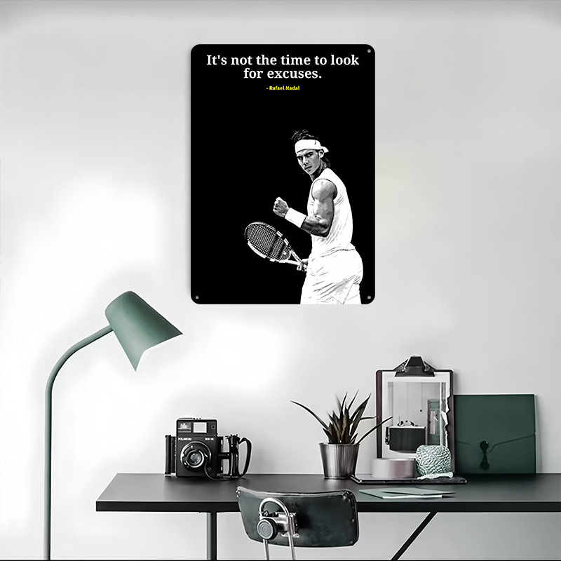 Poster Logam Kutipan Rafael Na - Retro Gaming Quotes ulasan dan harga