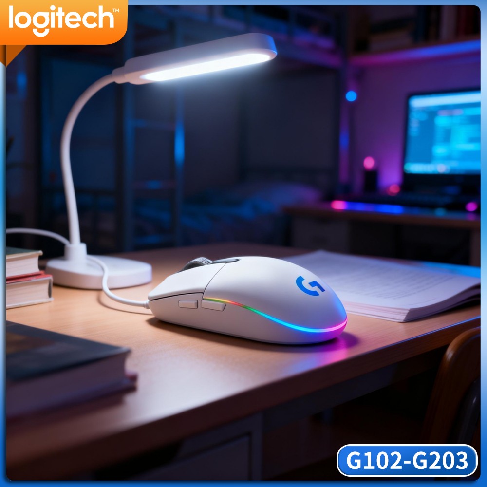 Mouse Gaming Logitech G102 Ber - Logitech Mouse G203 ulasan dan harga