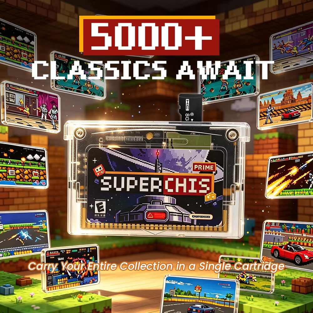 Kartrid Game Retro Superchis F - Console Retro Gaming Portable ulasan dan harga