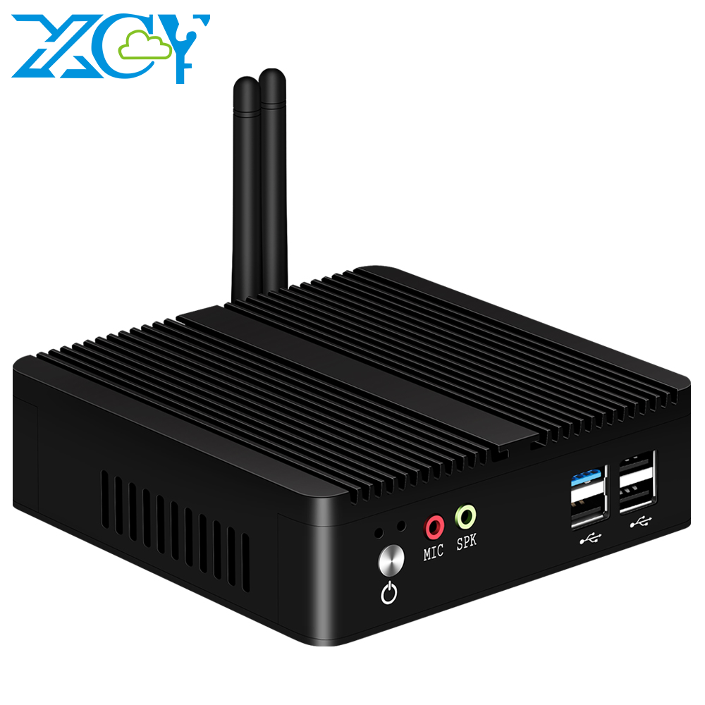 XCY PC Mini Tanpa Kipas Intel  - Retro Gaming Mini Pc ulasan dan harga