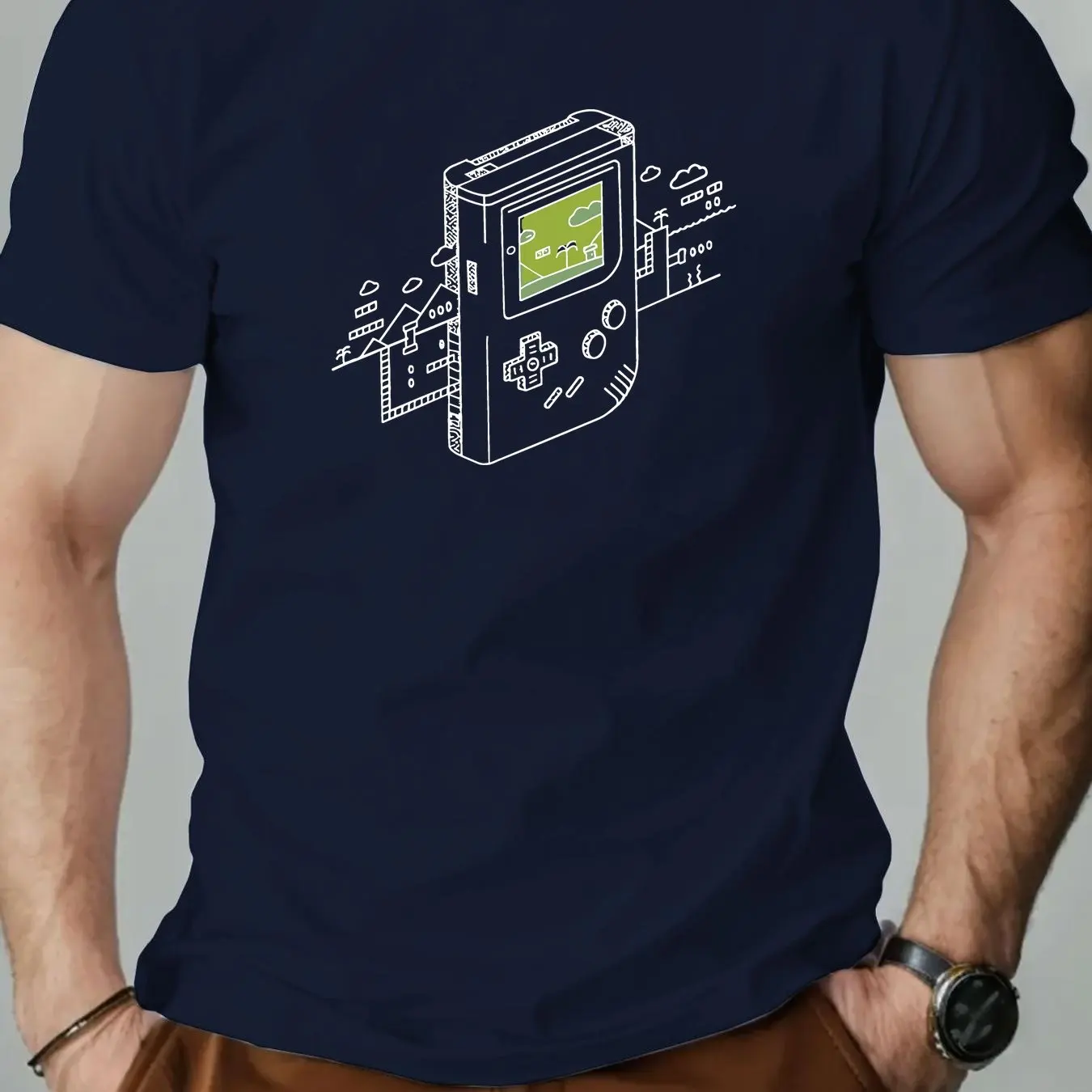 Kaos Kasual Grafis Retro Gamin - Retro Gaming Design ulasan dan harga