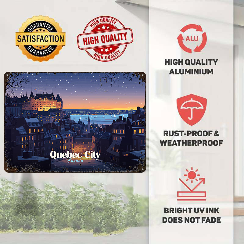 Poster Cetak Kota Quebec di Ma - Retro Gaming Quebec ulasan dan harga