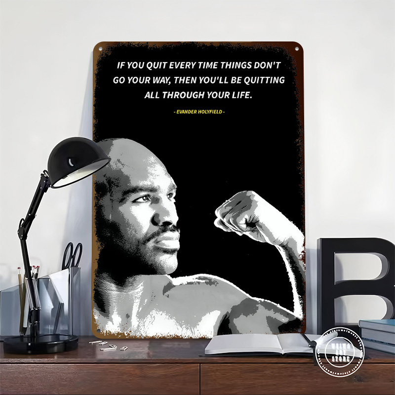 Poster Kutipan Evander Holyfie - Retro Gaming Quotes ulasan dan harga