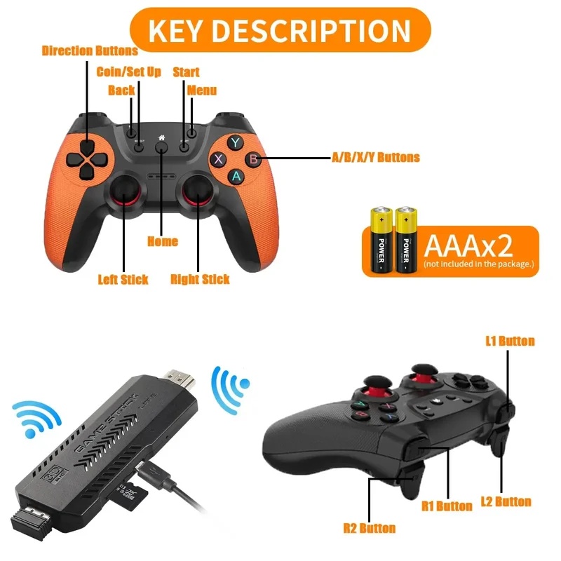 X2 Ultra Pro Retro Game Stick  - Retro Gaming La ulasan dan harga