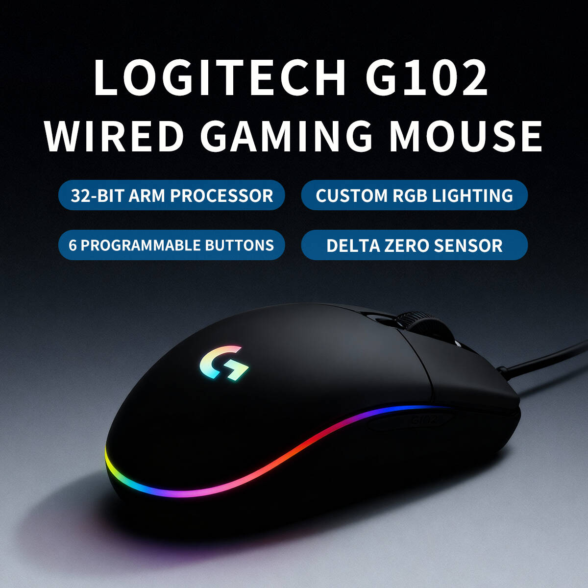 G102 Logitech G203 Gaming Mous - Logitech Mouse G203 ulasan dan harga