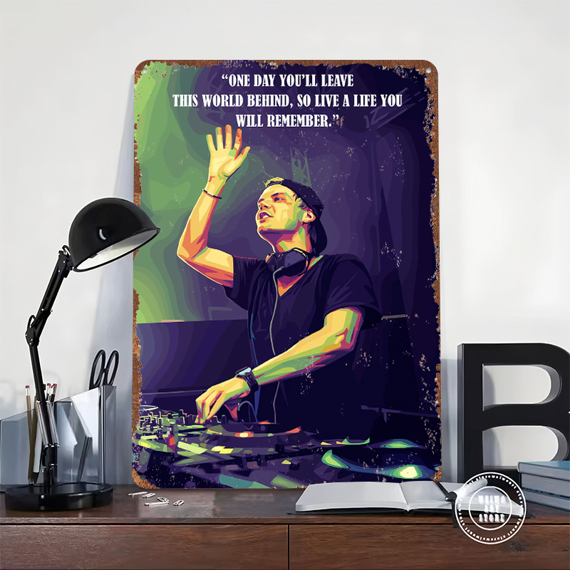 Poster Cetak Kutipan Avicii, S - Retro Gaming Quotes ulasan dan harga