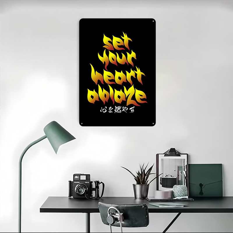 Poster Kutipan Anime Set Your  - Retro Gaming Quotes ulasan dan harga
