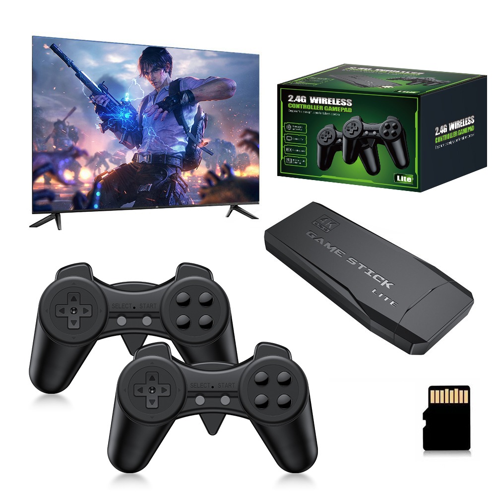 Konsol Game Stick Retro 4K Por - Retro Gaming La ulasan dan harga