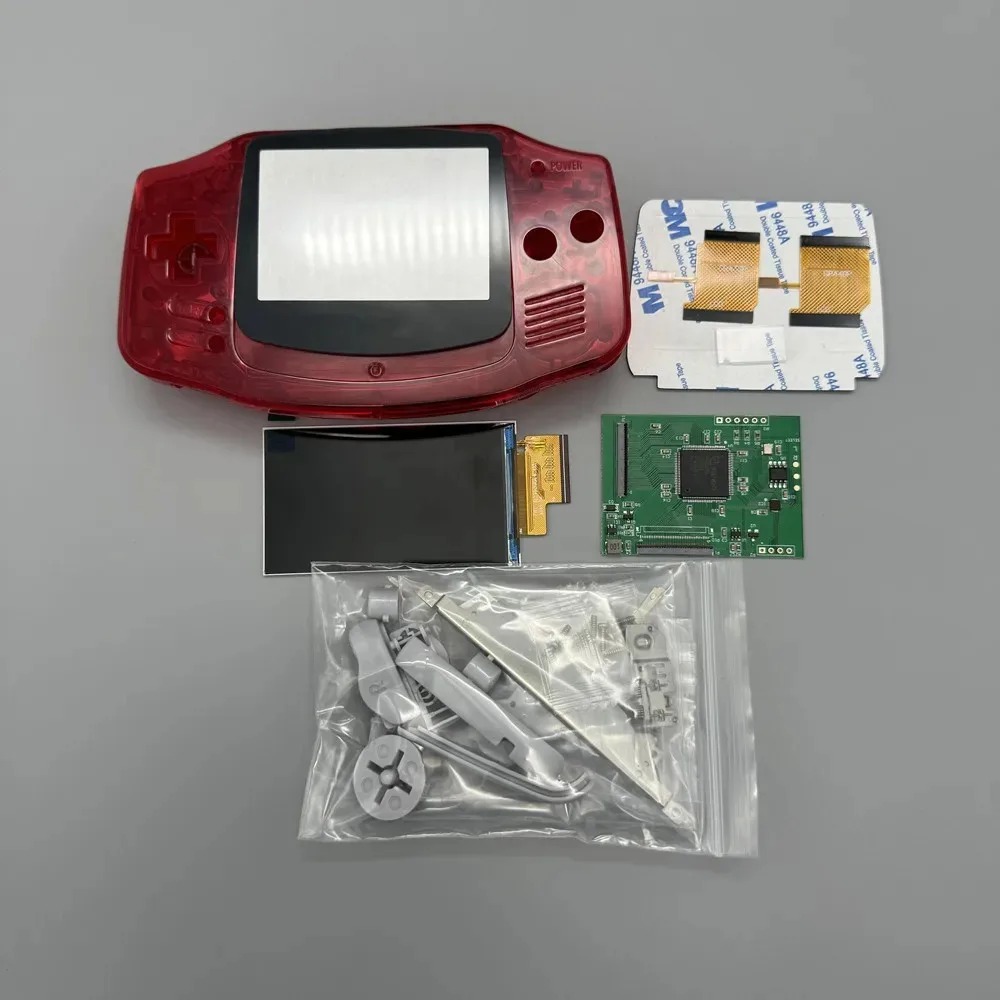 LCD IPS GBA tanpa perlu memoto - Game Boy Cartridge Holder ulasan dan harga