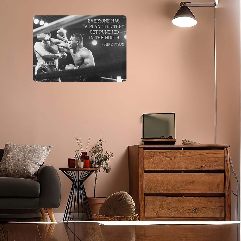 Poster Logam Tekstur 3D Kutipa - Retro Gaming Quotes ulasan dan harga