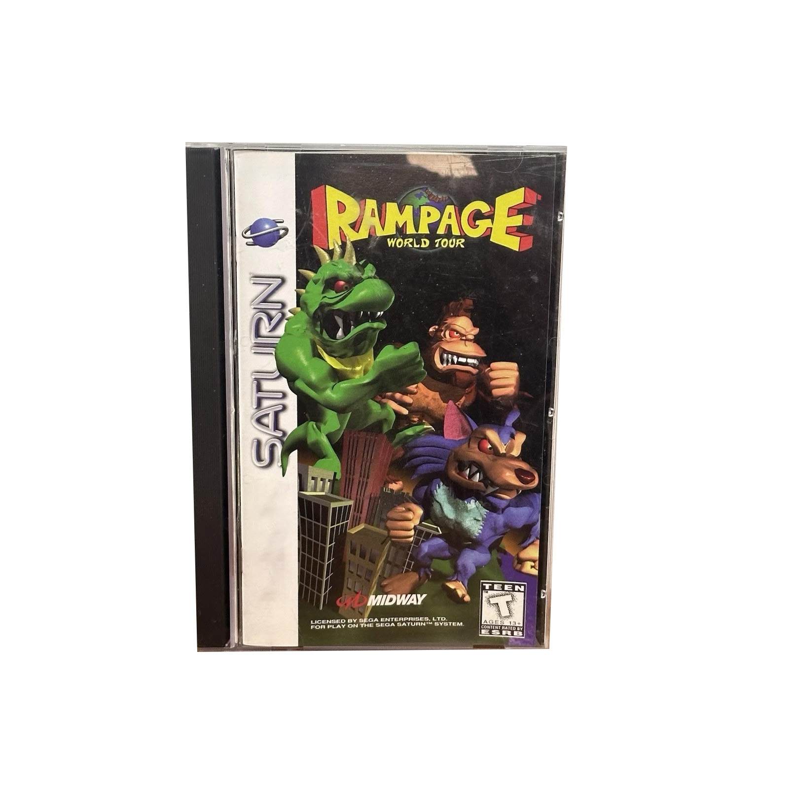 Saturn Copy Disc Game Rampage  - Retro Gaming Expo ulasan dan harga