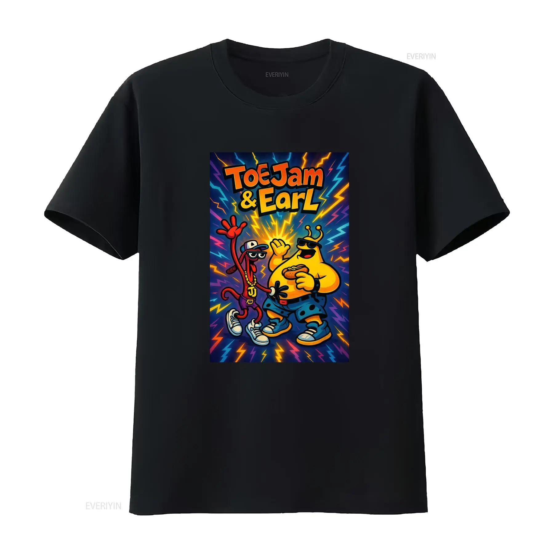Kaos Video Game Retro Toejam E - Retro Gaming Icons ulasan dan harga