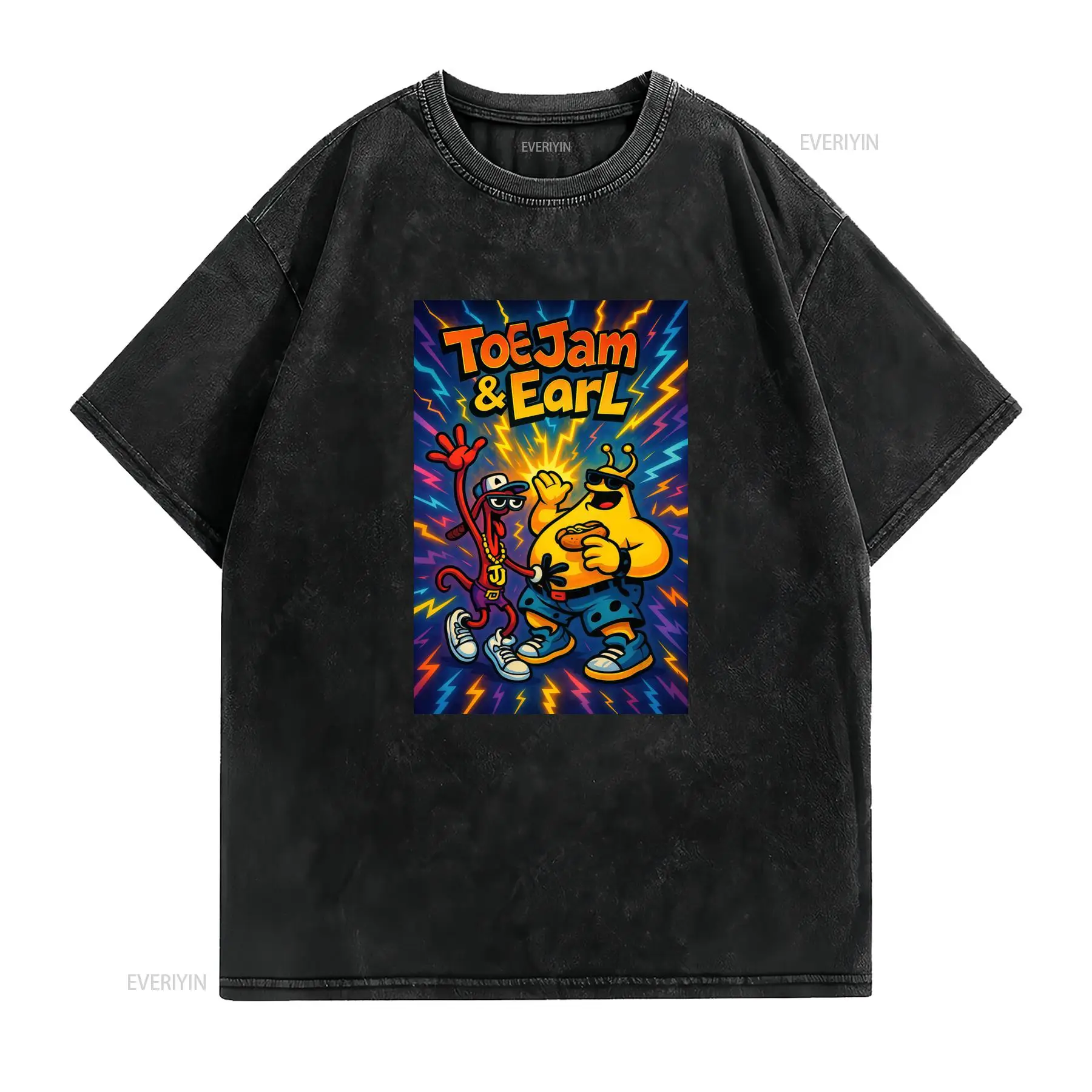 Kaos Video Game Retro Toejam E - Retro Gaming Icons ulasan dan harga