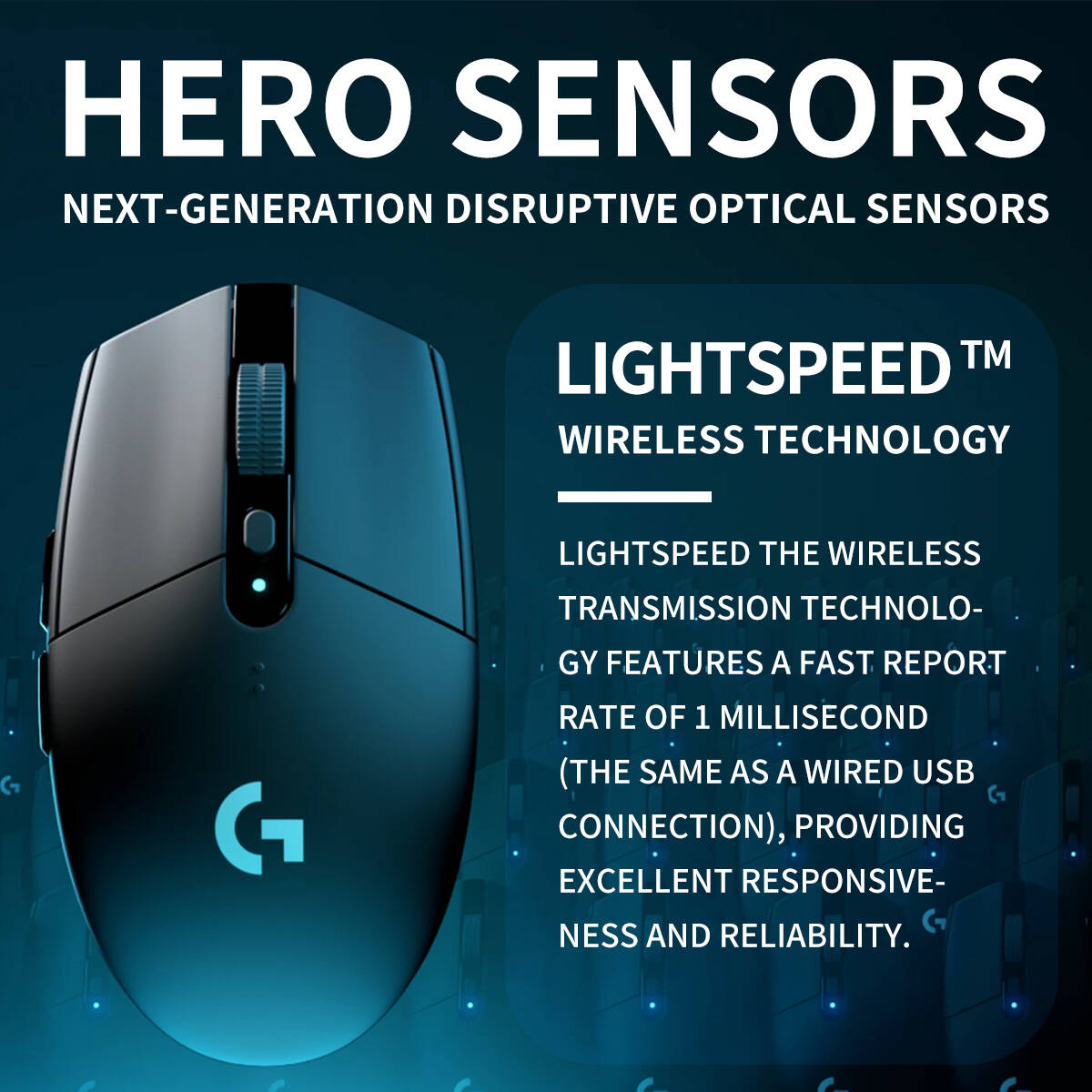 Mouse Nirkabel Logitech G304 T - Logitech Mouse G203 ulasan dan harga