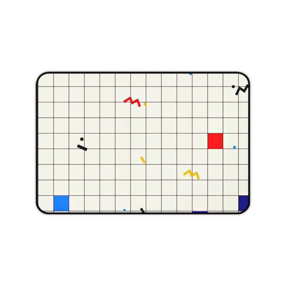 Alas Meja Mouse Pad Geometris  - Retro Gaming Design ulasan dan harga