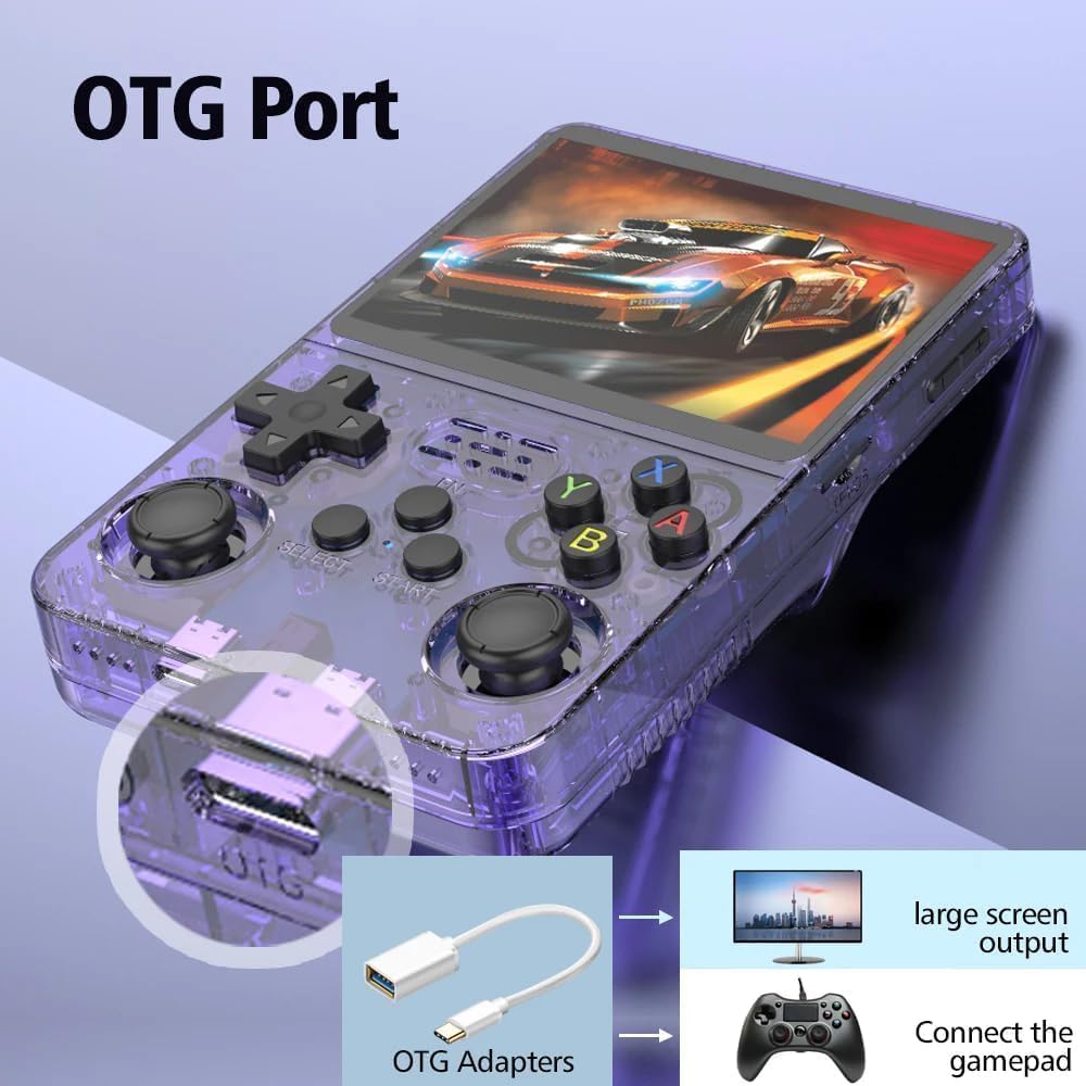 Konsol Game Genggam Retro R36S - Retro Gaming Os Linux ulasan dan harga