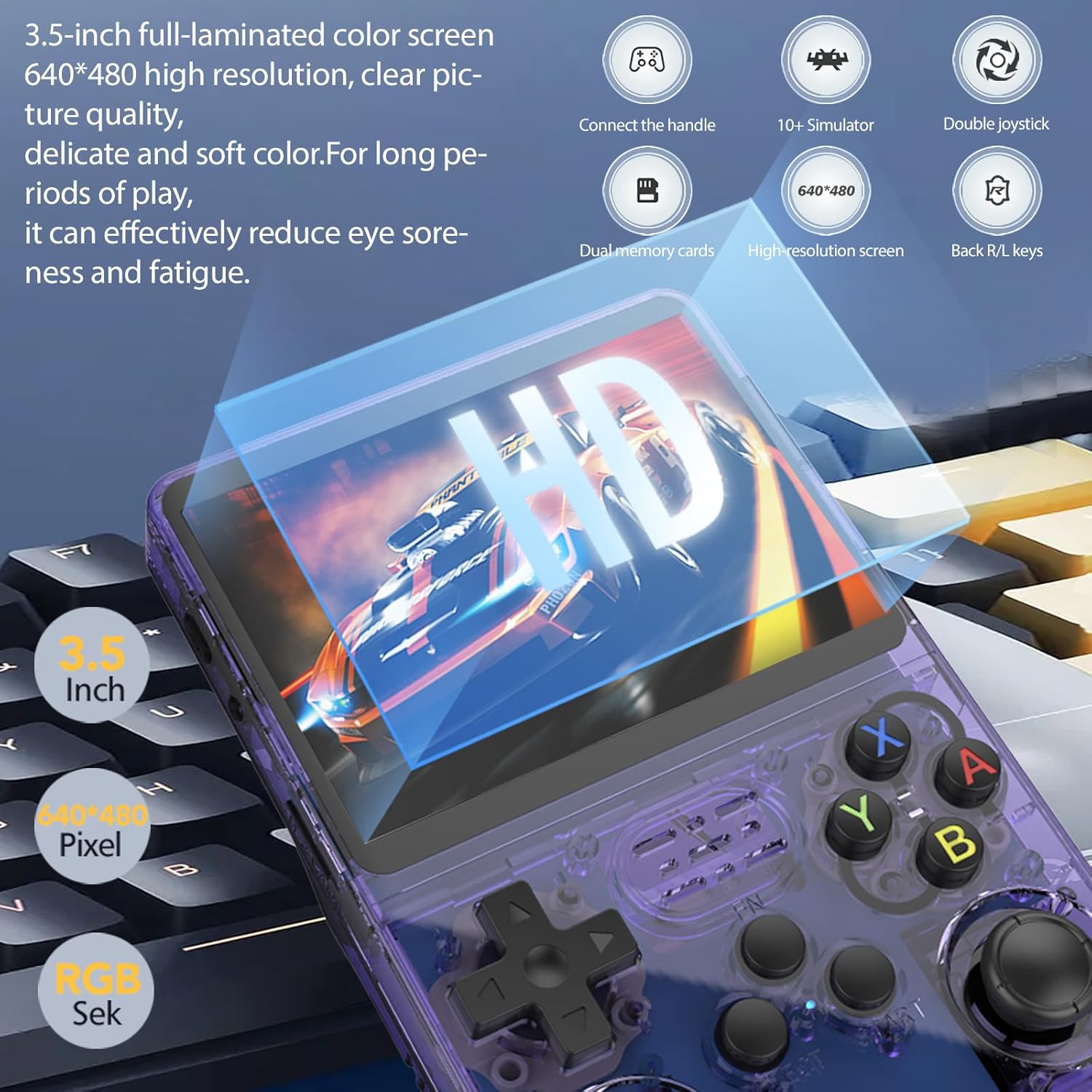 Konsol Game Genggam Retro R36S - Retro Gaming Os Linux ulasan dan harga