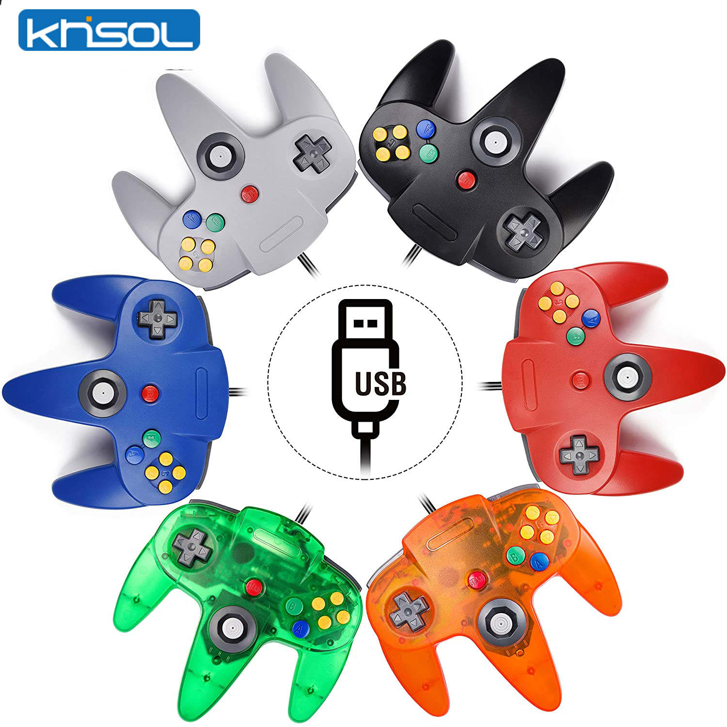 N64 kontroler klasik berkabel  - Retro Gaming La ulasan dan harga