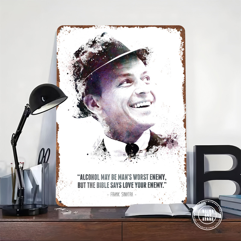 Frank Sinatra dan Kutipannya.  - Retro Gaming Quotes ulasan dan harga
