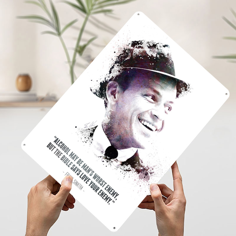 Frank Sinatra dan Kutipannya.  - Retro Gaming Quotes ulasan dan harga