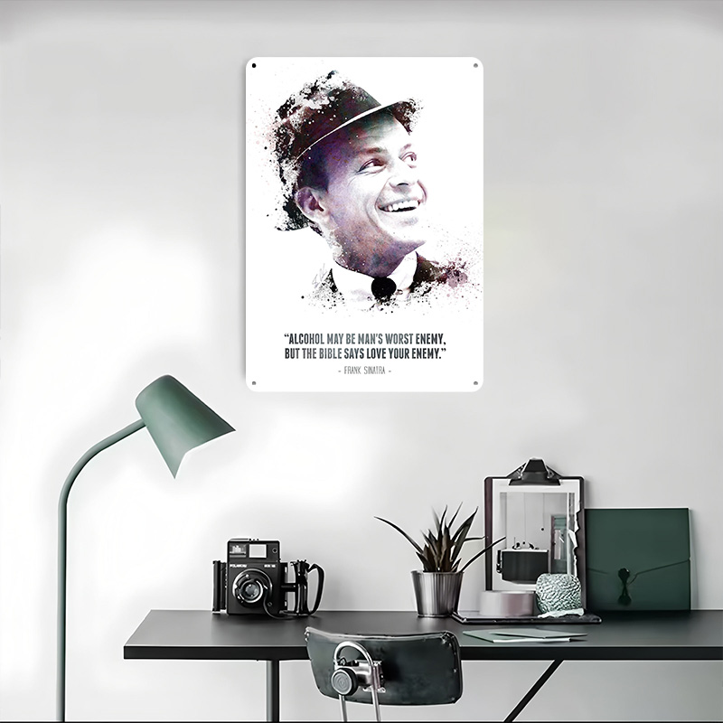 Frank Sinatra dan Kutipannya.  - Retro Gaming Quotes ulasan dan harga