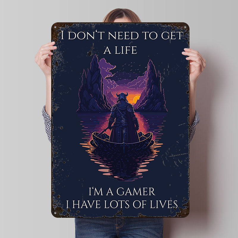 Poster Cetak Kutipan Game Kust - Retro Gaming Quotes ulasan dan harga
